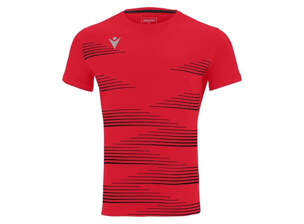 Ivan Shirt RED/BLK XS Teknisk løpe t-skjorte til herre 