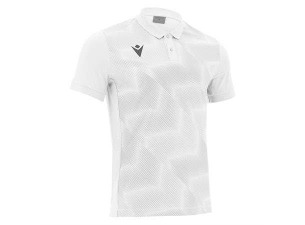 Thavil Polo WHT 4XL Poloskjorte i elastisk stoff 