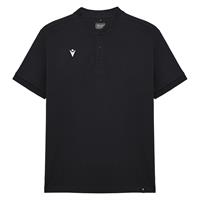 Nisiros Icon stretch korean polo BLK XS Poloskjorte Uten krage - Unisex
