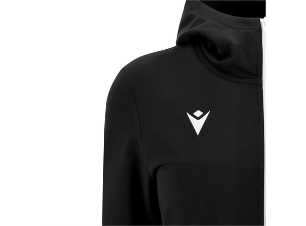 Bastet Full Zip Hoody W BLK/WHT 3XS Teknisk hettejakke til dame 