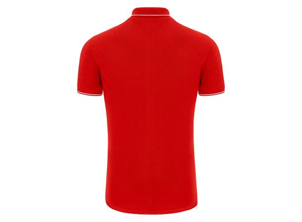 Comedy Eco Polo RED 3XS Poloskjorte i Ecotekstil- Unisex 