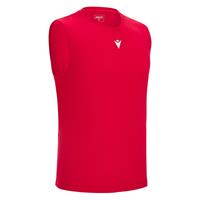 MP151 Hero SL Shirt RED XS Armløs T-skjorte i bomull- Unisex