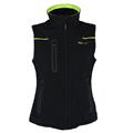 Varg Vest Lady Black Beauty M Softshellvest til dame