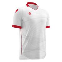 Wyvern Eco Match Day Shirt WHT/RED XL Teknisk drakt i ECO-tekstil - Unisex