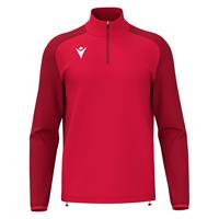Isen Training 1/4 Zip Top RED M Teknisk treningsgenser - Unisex