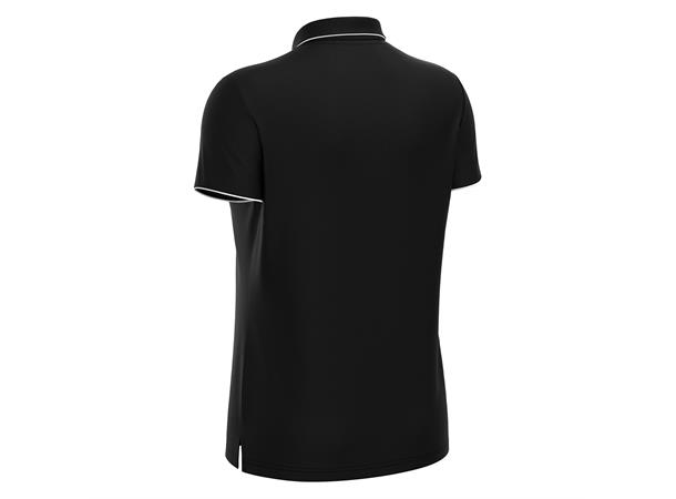 Melody polo BLK/WHT 3XS Poloskjorte - Dame 