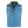 Varg Vest Blue Wing Teal 3XL Softshellvest - Unisex