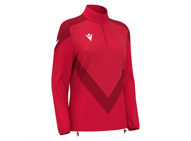 Anora Training 1/4 Zip Top W RED 3XS Teknisk treningsgenser  til dame 