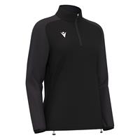 Lena Training 1/4 Zip Top W BLK M Teknisk treningsgenser til dame