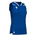 Lily Eco Sleeveless Shirt ROY/WHT XXS Teknisk kamp og treningsdrakt - Dame