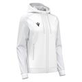 Atlas Hooded Jacket Full Zip W WHT S Teknisk full zip hettejakke til dame