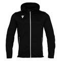 Freyr Hoody Full Zip Top BLK XXL Overtrekksjakke - Unisex