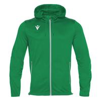 Freyr Hoody Full Zip Top GRN XS Overtrekksjakke - Unisex